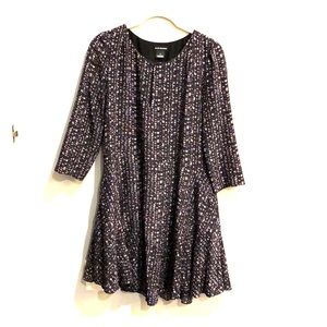 Club monaco printed silk dress